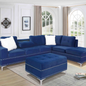 Sofa with drop down table